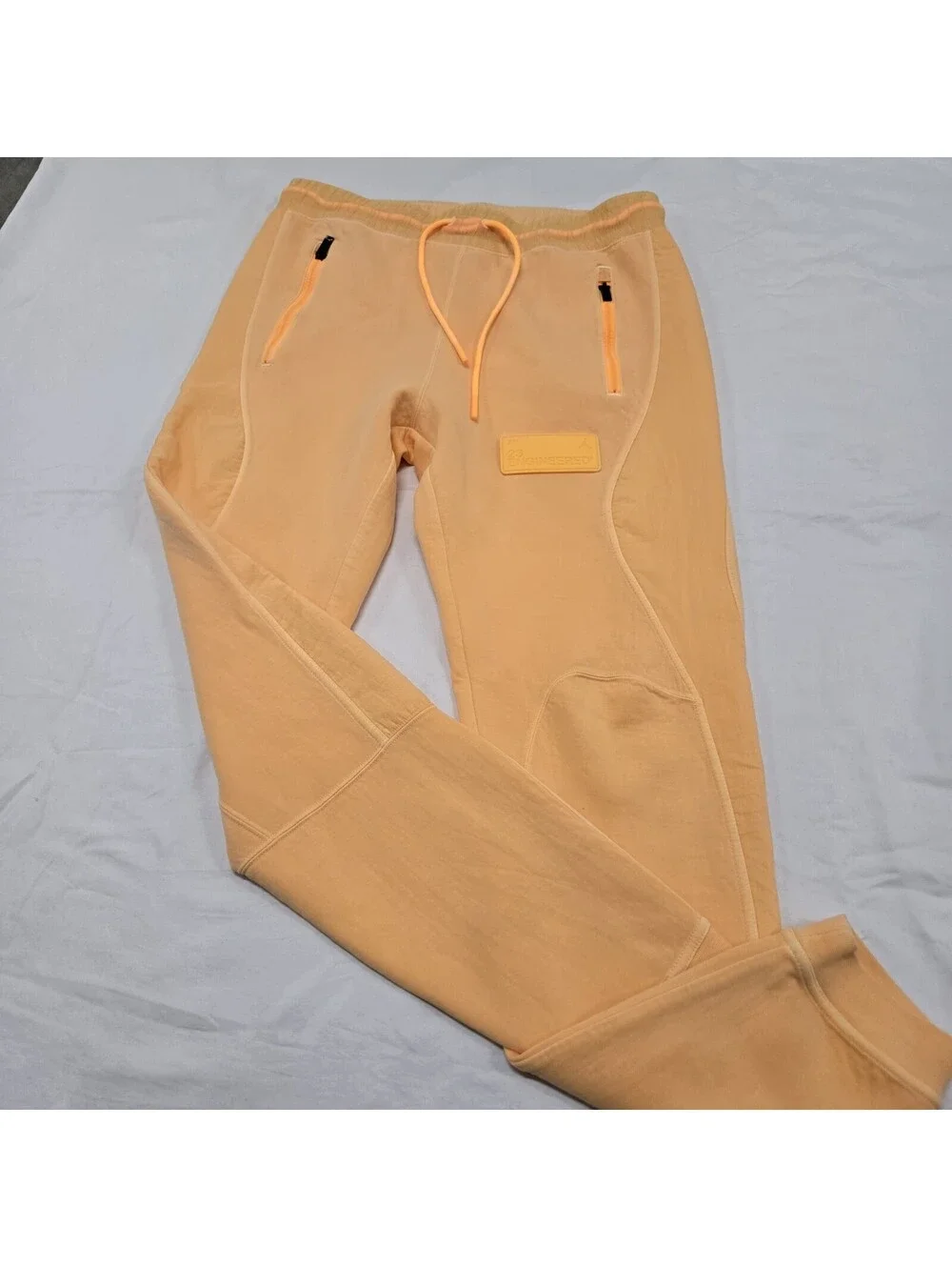 EUC Mens SMALL Oversized Air Jordan 23 Engineered Pants Peach Gummi-Patch CJ5999
